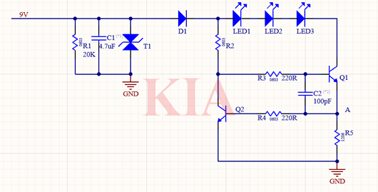 led恒流驅(qū)動電路,led恒流驅(qū)動方案-KIA MOS管
