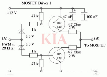 pwm電機(jī)驅(qū)動電路